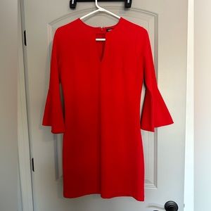 Express red dress